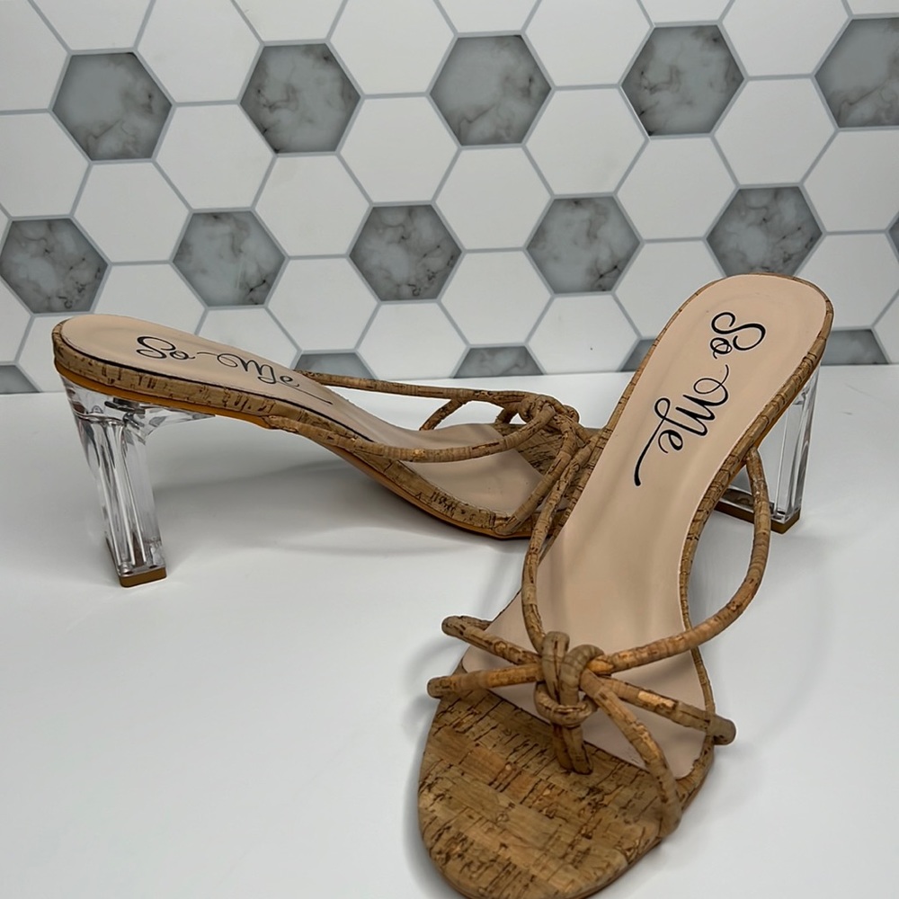 Cork shoe